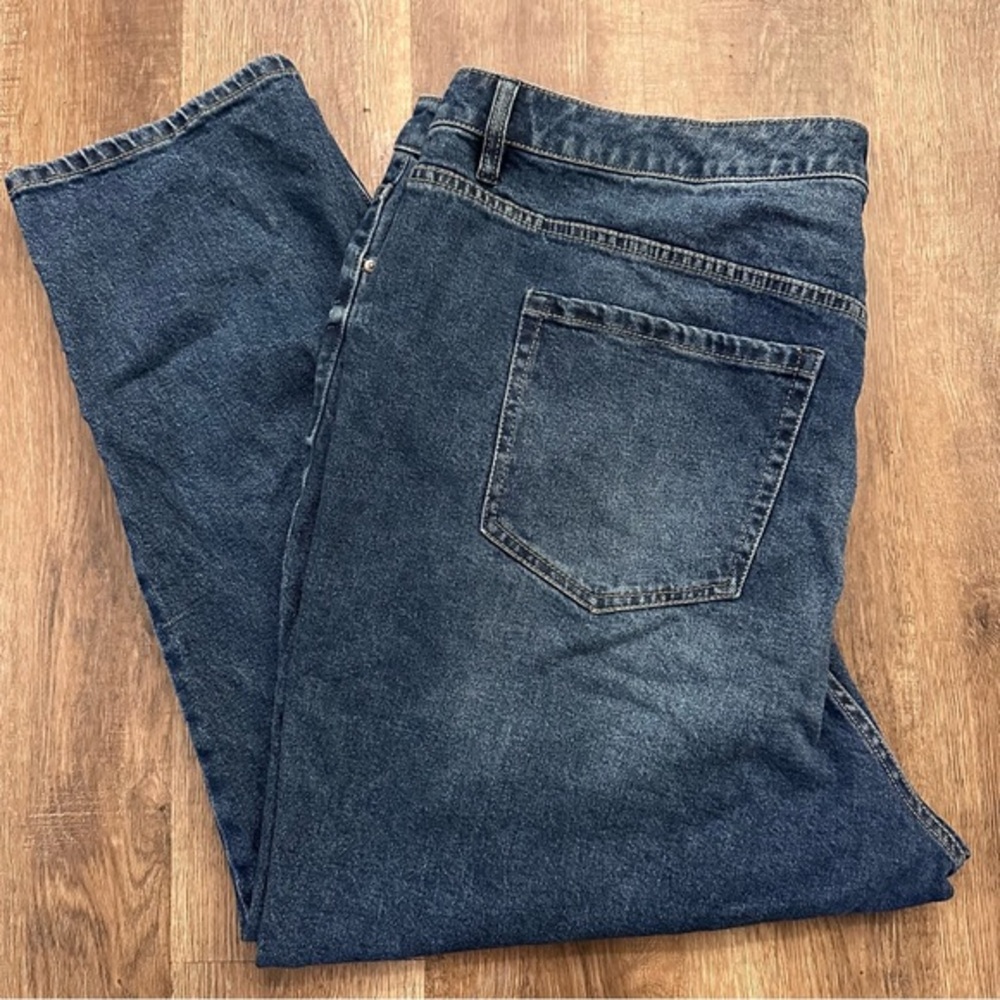 Lane Bryant Jeans Womens 24 Mid Rise Boot Cut Signature Fit Flex Magic Waistband